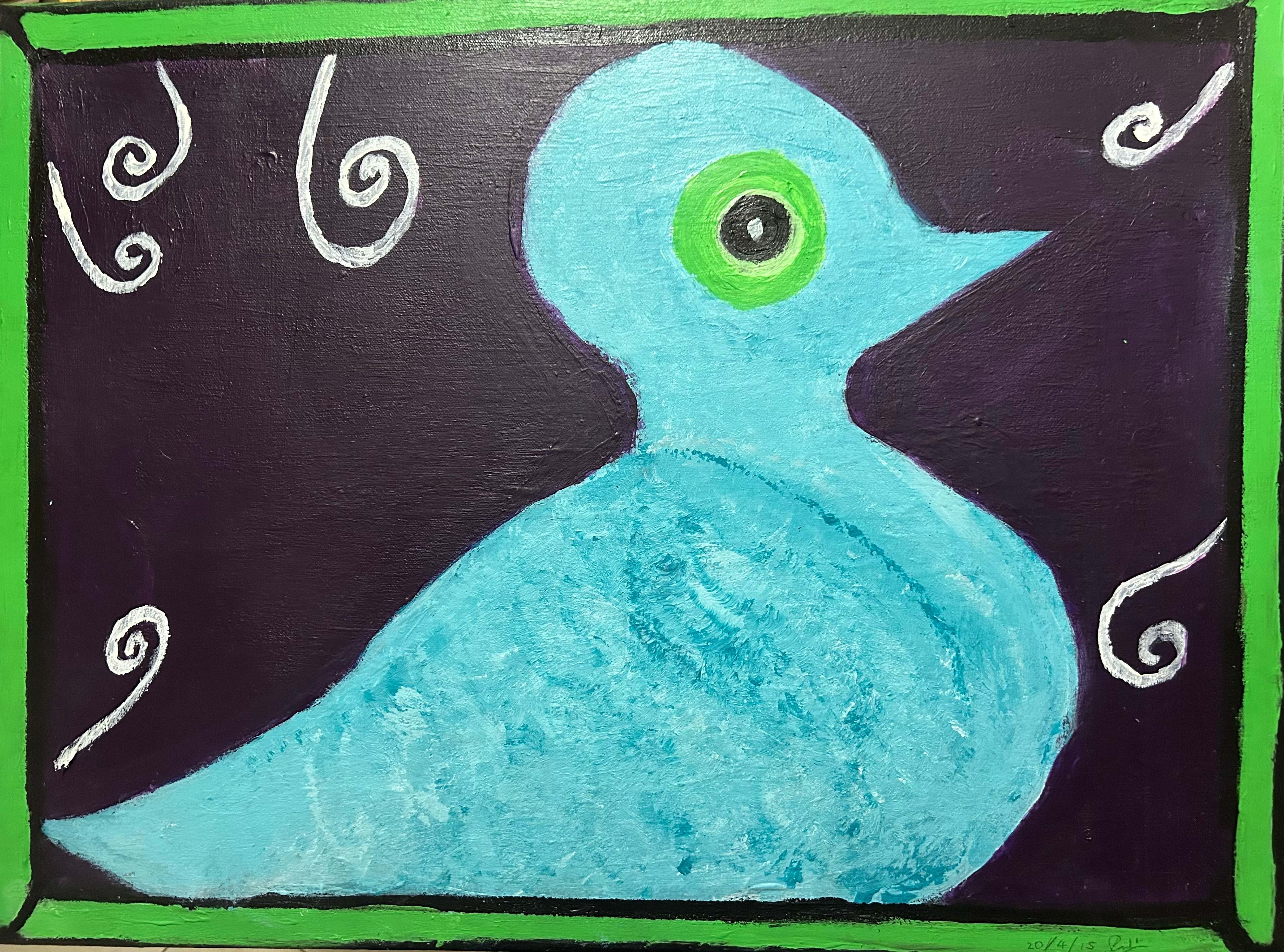 All-Seeing and All-Knowing Duck by Stephen Gardner.